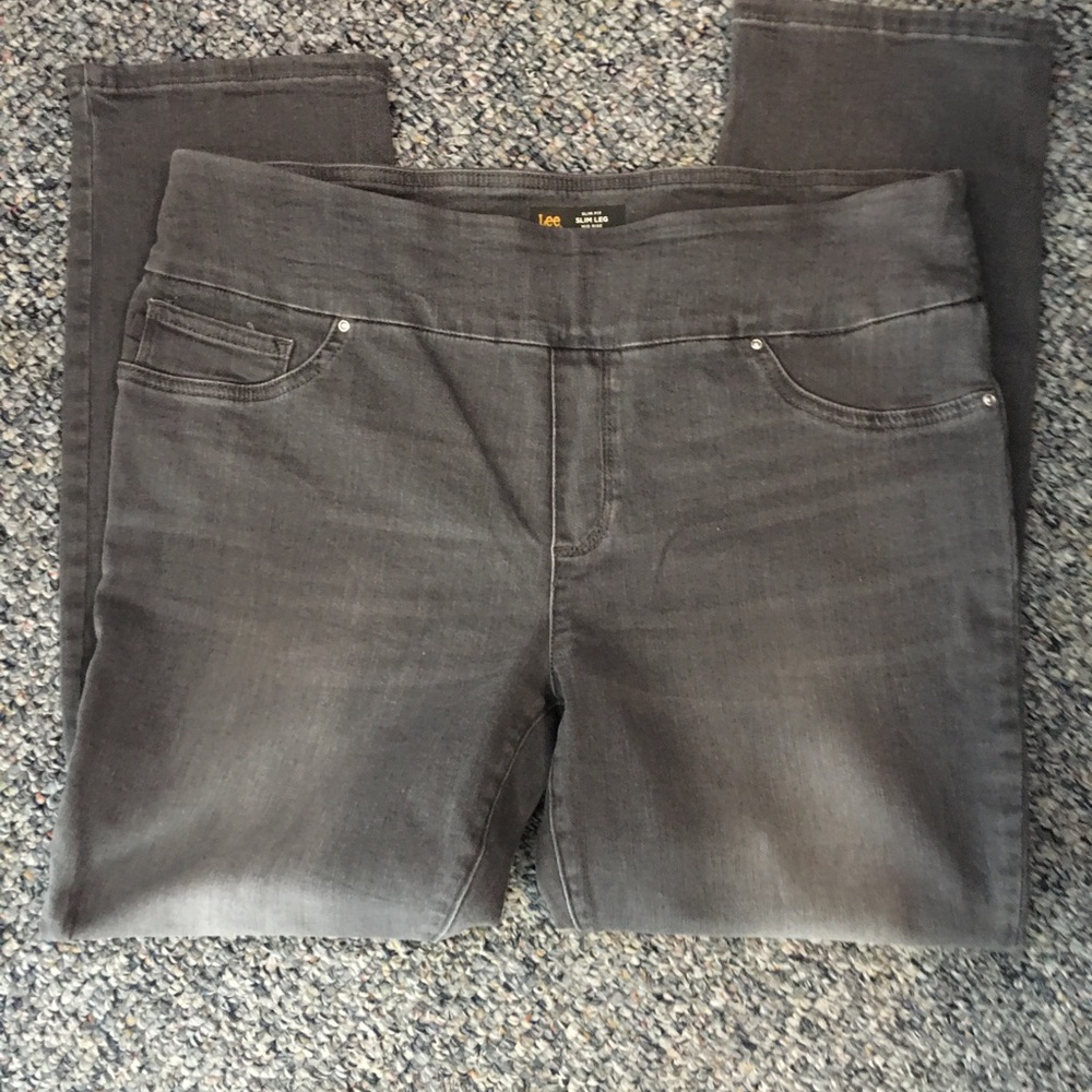Lee Slimming Jeans Gray 14P